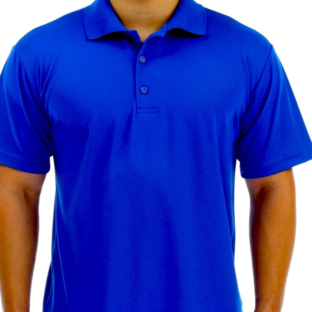 Unisex Royal Blue Collar Shirts